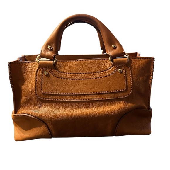 Celine Tan Leather Boogie Bag - Picture 2 of 10